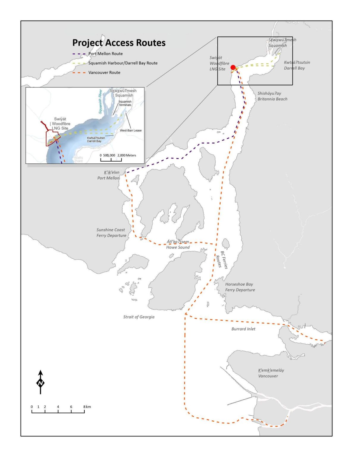 Marine Activities, Transportation & Safety Measures | Woodfibre LNG