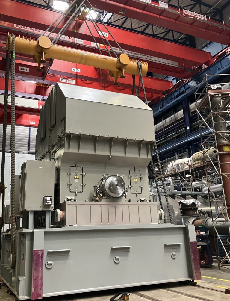 Testing Siemens Energy compression train e-house, motor and e-drive systems for the Woodfibre LNG facility.
