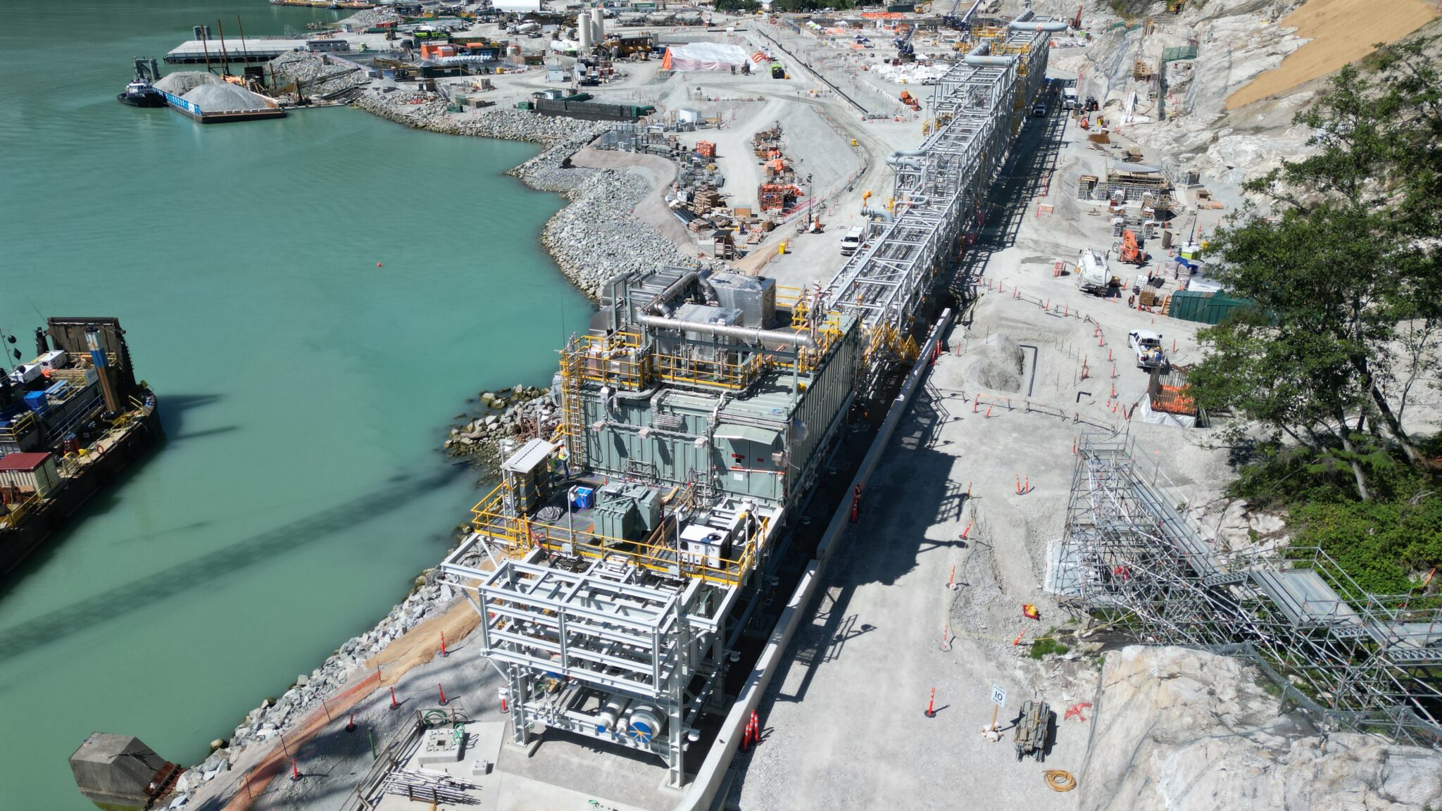 July Construction Update | Woodfibre LNG