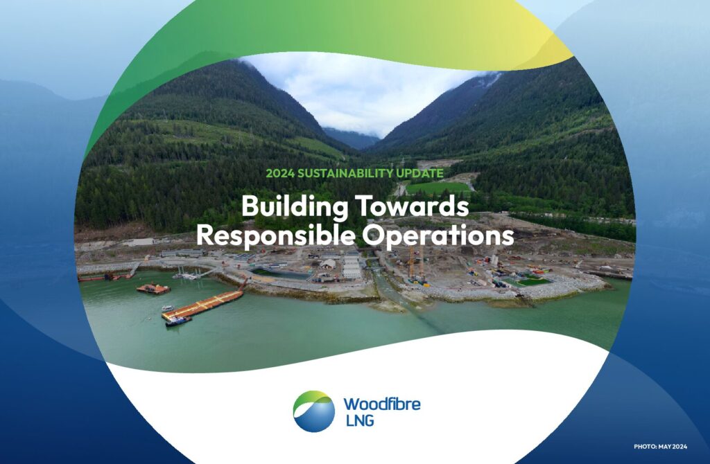 Building Towards Responsible Operations: Woodfibre LNG Publishes 2024 Sustainability Update