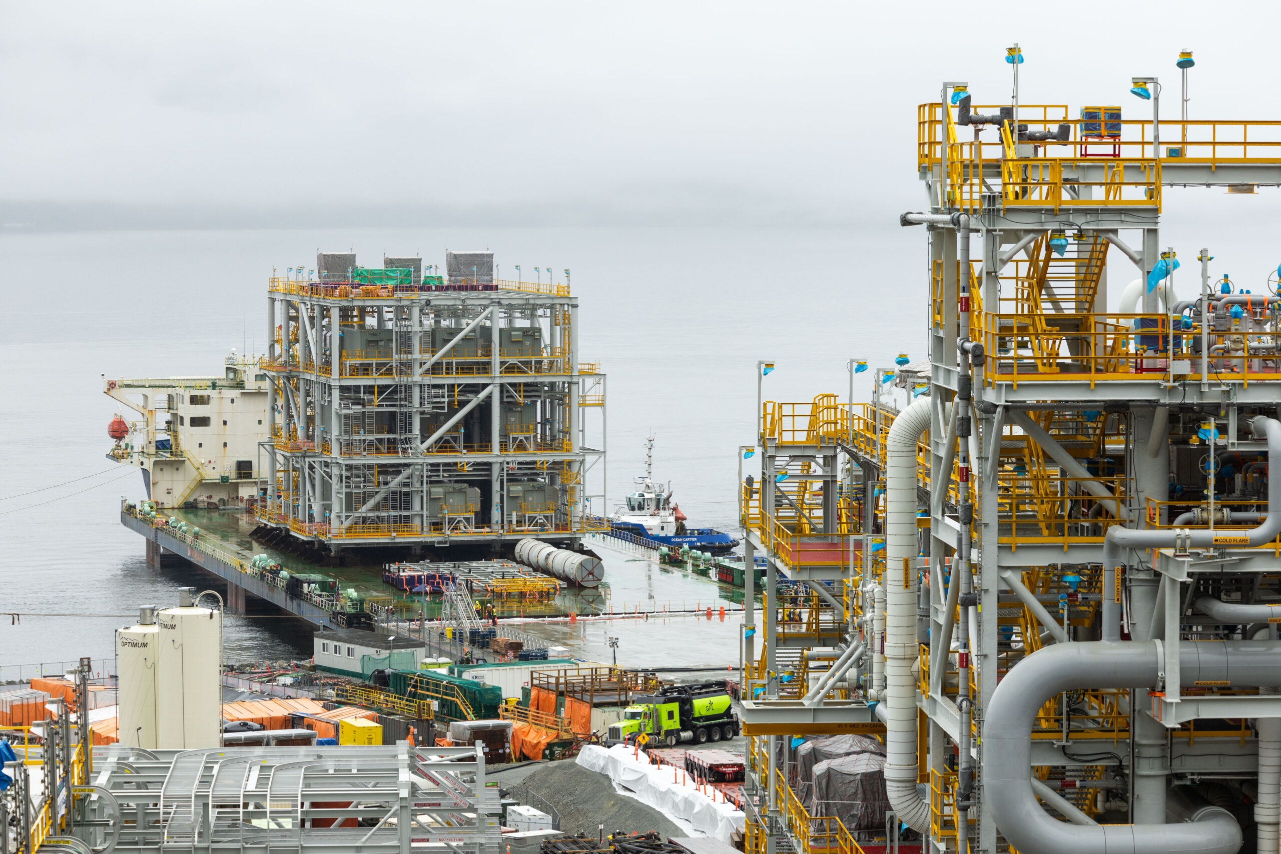 Two Major Modules in Seven Days Push Woodfibre LNG to 65% Completion ...